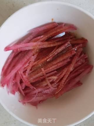 Shredded Radish recipe