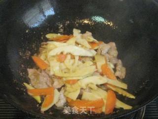 Stir-fried Pork with Spring Bamboo Shoots recipe