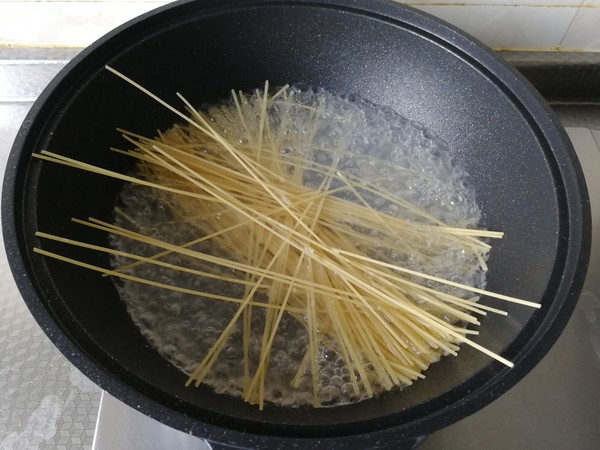 Pasta with Vegetable Shrimp Sauce recipe