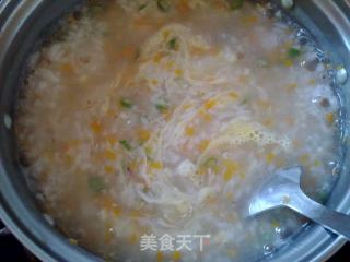 Tomato Carrot Egg Congee recipe