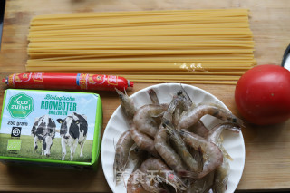 Tomato Shrimp Pasta recipe