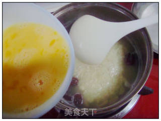 Peanut and Red Dates Custard Porridge. recipe
