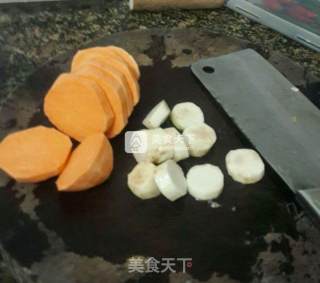 Sweet Potato and Yam Glutinous Rice Cake recipe