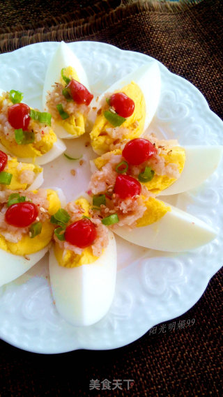 Garlic Boiled Eggs recipe