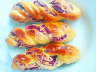 Purple Sweet Potato Roll Bread recipe