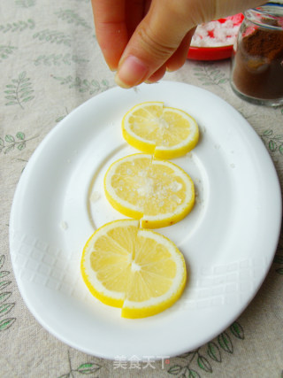 Coffee Lemon Zha Slices recipe