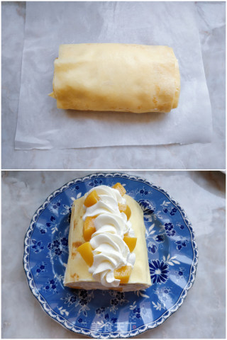 Yellow Peach Melaleuca Cake Roll recipe