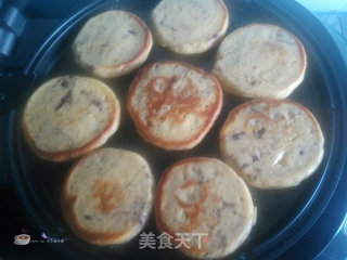 Blueberry Soy Bean Paste Pancake recipe