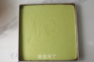 Matcha Cream Cake Roll recipe