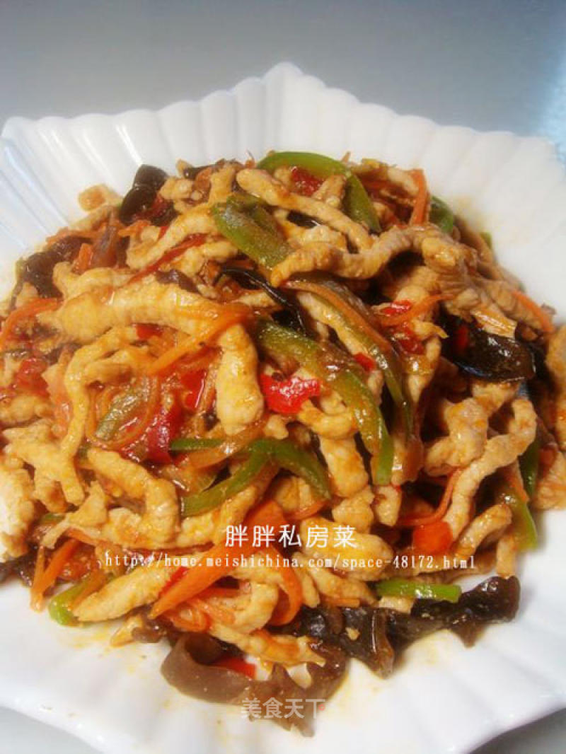 【sichuan Cuisine】--shredded Pork with Fish Flavor recipe