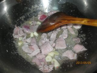 Fried Pork with Yuba recipe