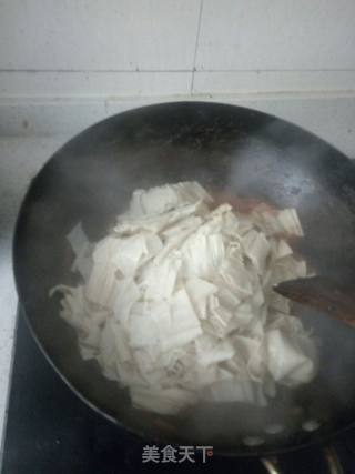 Fried Yuba with Tomatoes recipe