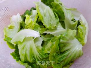 #家常菜#lard and Garlic Lettuce recipe