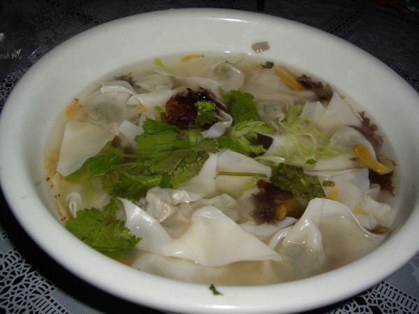 Pork Shepherd's Purse Wonton recipe