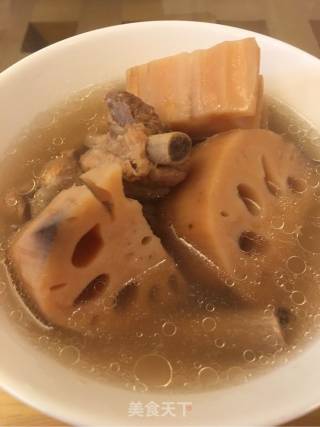 Lotus Root Pork Ribs Soup recipe