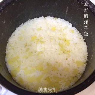 【siye Xiaoguan】baby Potato Rice recipe