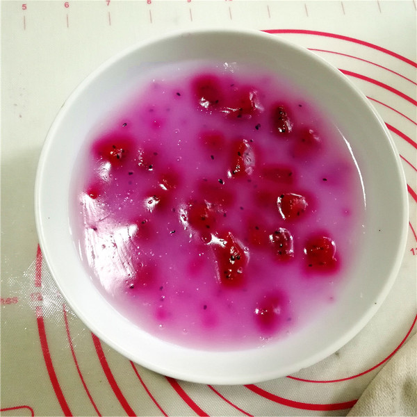 Red Dragon Fruit Jelly recipe