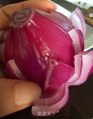 Onion Lotus recipe