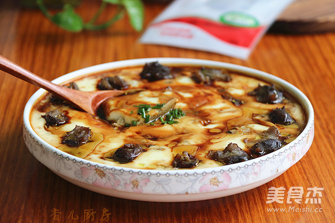 Sea Cucumber and Clams Stewed Egg recipe