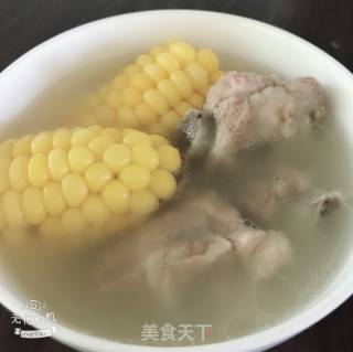 Corn Pork Ribs Soup recipe