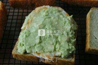 #aca烤明星大赛#avocado Sandwich recipe