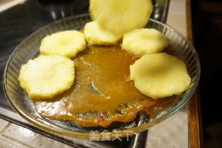 French Caramel Pineapple Cake recipe