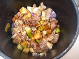 Lamb Roasted Radish recipe