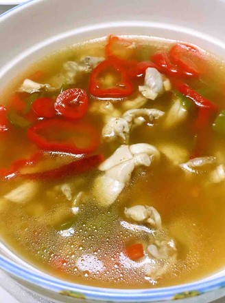 Bullfrog in Less Oleic and Sour Soup recipe