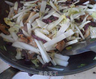 Red Mushroom and Cabbage recipe