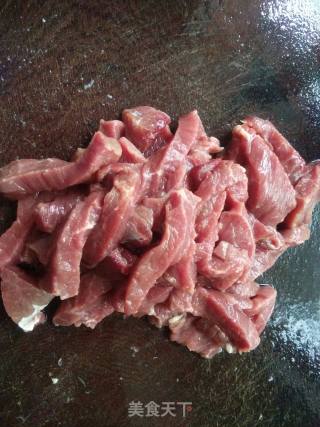 Fried Beef with Potato Chips recipe