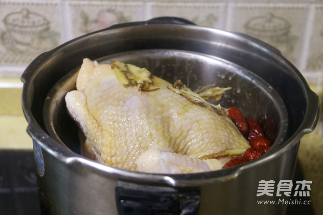 Cantonese Style Steamed Chicken recipe