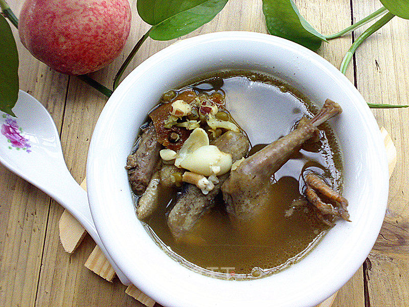 Pigeon Mung Bean Soup recipe