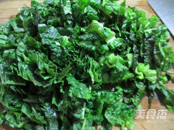 Stir-fried Lettuce Leaves with Shrimp Skins recipe
