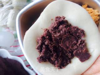 #the 4th Baking Contest and is Love to Eat Festival #q Heart Meat Floss and Bean Paste Cake recipe