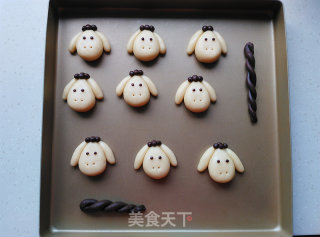 #柏翠大赛#condensed Milk Lamb Cookies recipe