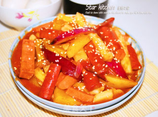 [improved and Upgraded Version] Korean Spicy Stir-fried Rice Cakes recipe