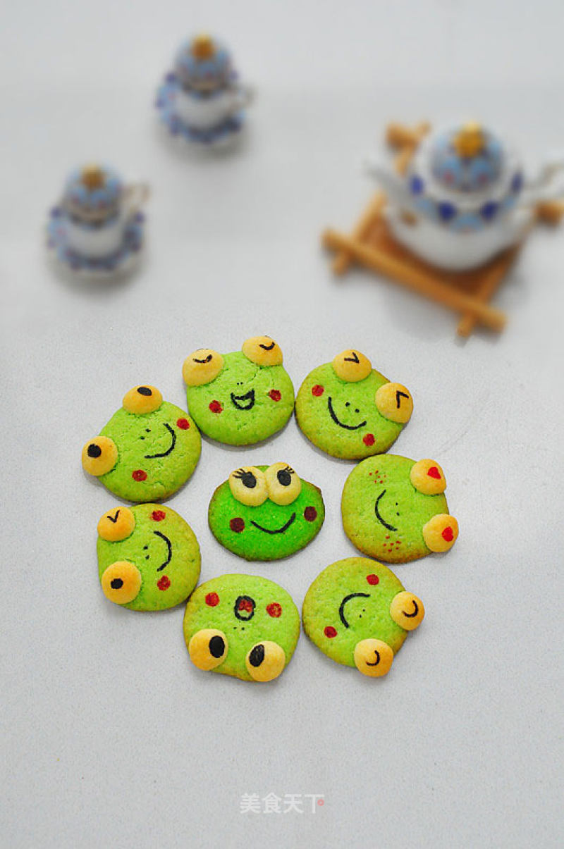 #aca Baking Star Competition# Frog Cookies
