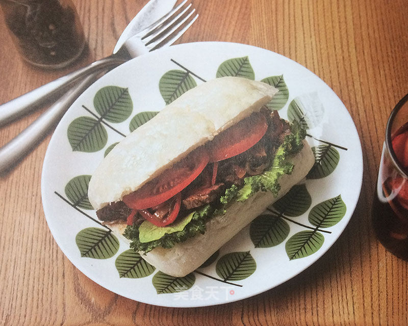 Beef Patty Sandwich recipe