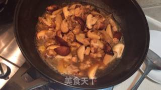 Stir-fried Chicken with Mushrooms recipe