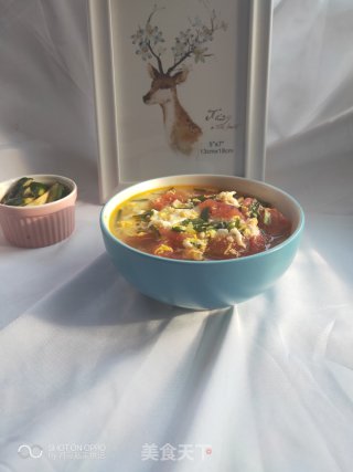 Tomato and Egg Soup recipe