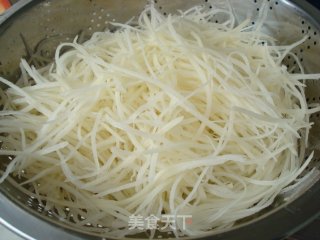 Stir-fried Golden Potato Shreds recipe