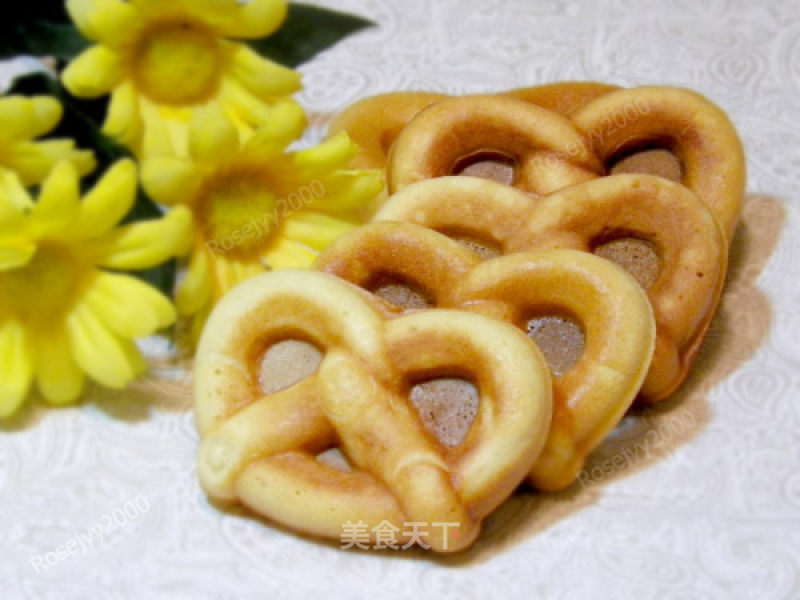 Custard Butterfly Burrito Pretzel recipe