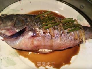 Steamed Sea Bass recipe