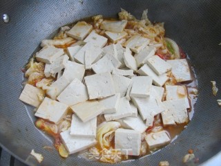 Let You Eat Hot and Comfortable-fried Tofu with Chinese Cabbage recipe