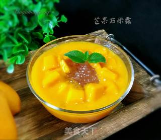 Summer Refreshing Drink ~ Mango Sago recipe