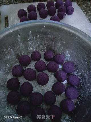 Purple Sweet Potato Ball recipe