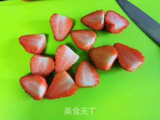 Strawberry Coconut Milk Small Party recipe