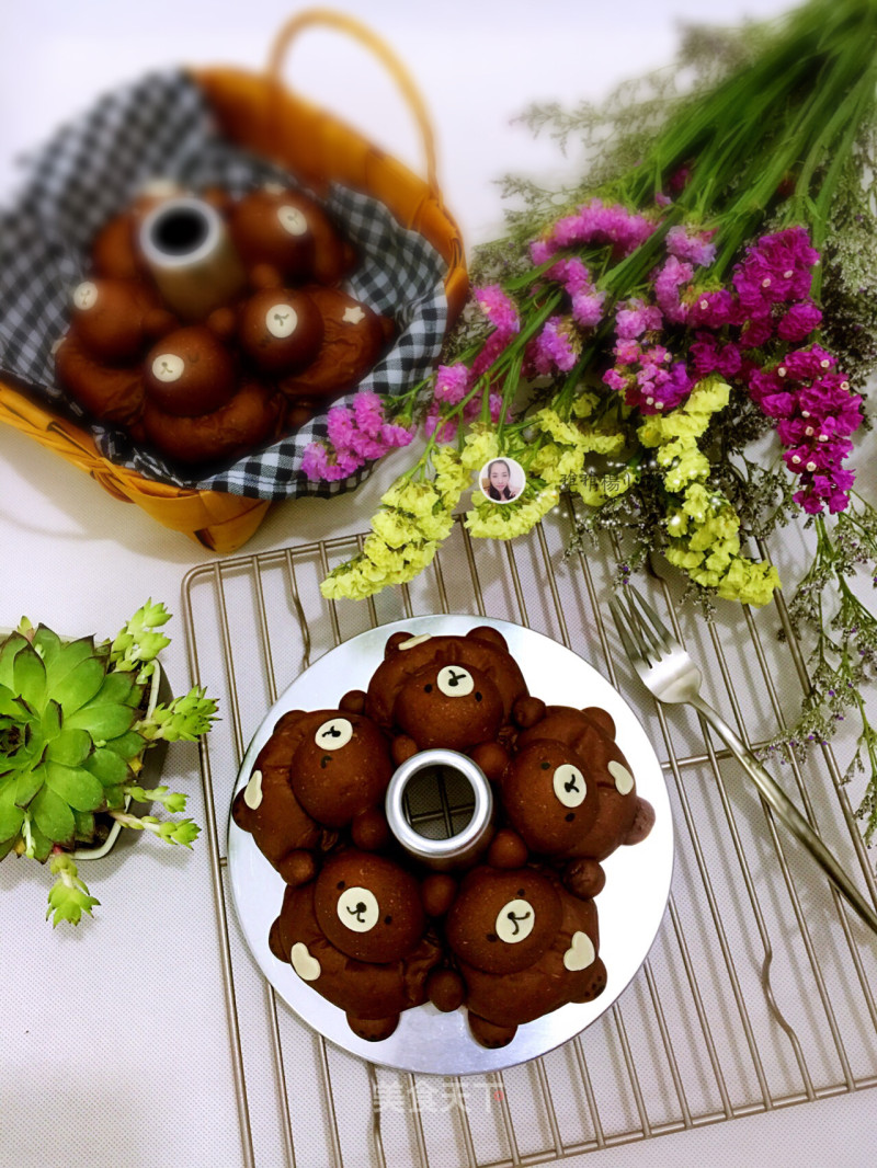 Bear Cocoa Soft Bread recipe