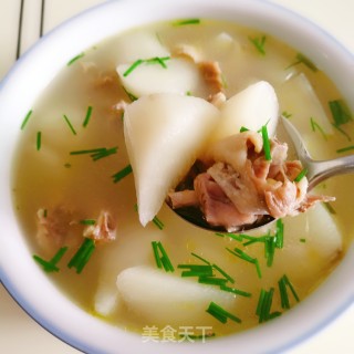 Yam Hen Soup recipe