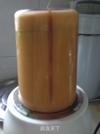 Pumpkin Milk Sago recipe